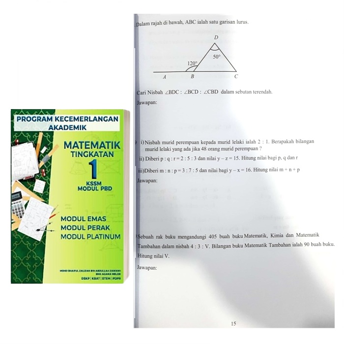 Buy Kombo Modul Matematik Sains Tingkatan Kssm Car Accessories